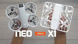 DJI NEO vs HOVER AIR X1  How do they compare [upl. by Percival451]