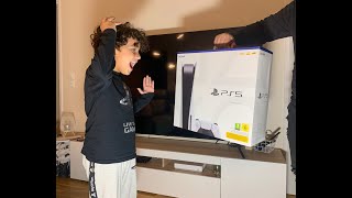 PS5 UNBOXING DEBALAGE  INSTALATION ENFIN DISPONIBLE😱 [upl. by Ynnal]