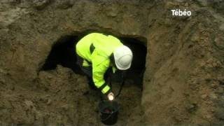 Archéologie  Un souterrain découvert à Guilers [upl. by Nahej]