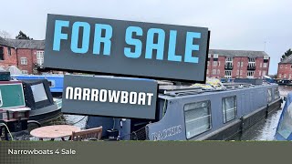 For Sale 70ft Narrowboat live aboard with permanent mooring if required [upl. by Annetta]