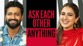 Sara Ali Khan amp Vicky Kaushal Ask Each Other Anything  IMDb [upl. by Libbie392]