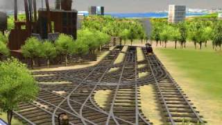 RCT3 Railyard [upl. by Herculie]