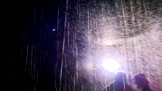 Random Internationals Rain Room at Barbican Centre [upl. by Neelia]