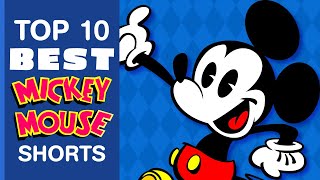 TOP 10 MICKEY MOUSE SHORTS  Cartoon Corner [upl. by Lusa]