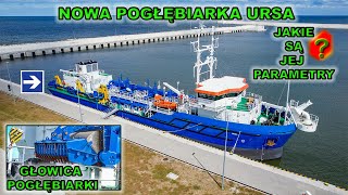 Nowa pogłębiarka URSA jakie są jej parametryGłowica pogłębiarki z bardzo bliska [upl. by Anu395]