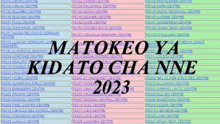 MATOKEO YA KIDATO CHA NNE 2023 JINSI YA KUANGALIA MATOKEO YA FORM FOUR 202324 [upl. by Aivekahs]