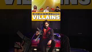 4 Indian Movie Character Setuation Make Villain  shorts yash srk villains [upl. by Ennovihs]