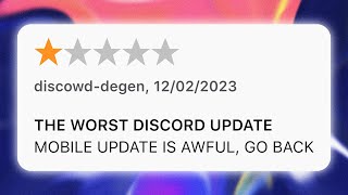 Discords Best Mobile Update [upl. by Gunthar]