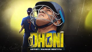 Mahendra Singh Dhoni MS Dhoni rap song  Naresh Medtiya  msdhoni dhoni hustle [upl. by Eremaj349]