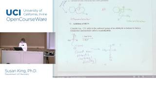 Chem 51C Organic Chemistry Lec 08 Addition of Water Alcohol amp Cyanide [upl. by Johan]