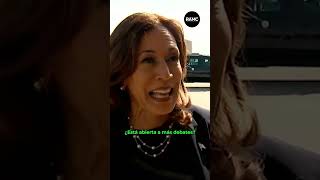 Kamala HarrisquotEspero con ansias el debatequot politics elecciones2024 [upl. by Aivatan]