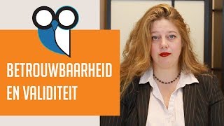 Wat is het verschil tussen betrouwbaarheid en validiteit  Studiemeesters [upl. by Darrel]