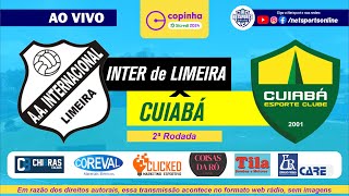 AO VIVO  Inter de Limeira x Cuiabá  Copinha 2024 2ª Rodada [upl. by Jena]