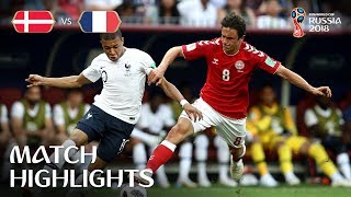 Denmark v France  2018 FIFA World Cup  Match Highlights [upl. by Yragerg]