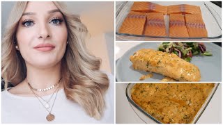 FIRINDA SOSLU NEFİS SOMON BALIĞI  GÜNÜN LOW CARB MENÜSÜ  LowCarbTarifler [upl. by Fariss]