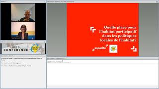 Web conférence  Lhabitat participatif au service des politiques de lhabitat [upl. by Baudoin]