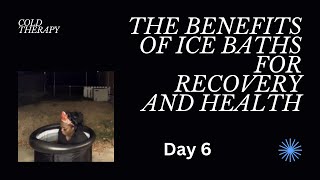 Ice Bath I Hit My Goal On Day 6 Of My 30day Cold Plunge Ice bath Journey Lets Go [upl. by Boehike]