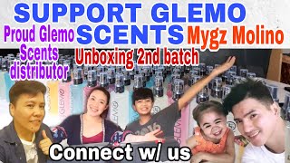 GLEMO SCENTS 2nd Batch UNBOXING  SUPPORT LOCAL SUPPORT GLEMO NI MYGZ MOLINO [upl. by Sirob]