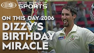 Jason Gillespie’s unbeaten 201 in Bangladesh  Wide World of Sports [upl. by Ricoriki]