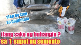 paano mag timpla ng semento at buhangin pang palitada [upl. by Ferd]