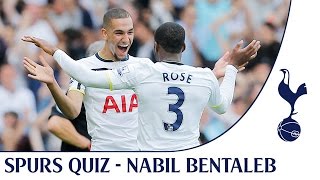 Nabil Bentaleb takes the Spurs quiz [upl. by Groh]