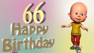 Lustiges Geburtstags Video Alter 66 Jahre Happy Birthday to you 66 [upl. by Nairrod]