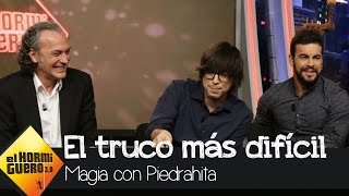 Luis Piedrahita lleva a cabo el truco de magia más difícil de la historia  El hormiguero 30 [upl. by Susie]