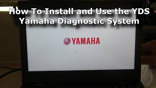 How To Install and Use the Yamaha YDS Diagnostics on an F Series Outboard [upl. by Tanny]