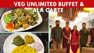 వెజ్ రెస్టారెంట్  Rotis  Unlimited Buffet foodie vlog telugu unlimitedbuffet vegbuffet food [upl. by Gimpel]