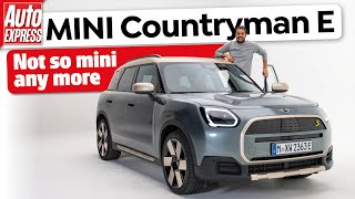 New 2024 MINI Countryman E – this funky crossover is so cool [upl. by Lashoh]