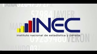 INEC Instituto Nacional de Estadísticas y Censos [upl. by Oidale]