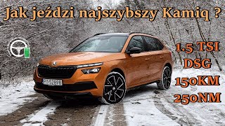 Skoda Kamiq 15 TSI DSG  Jak jeździ najszybszy Kamiq [upl. by Vaenfila]