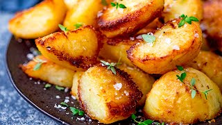 The BEST Crispy Roast Potatoes [upl. by Noyk]