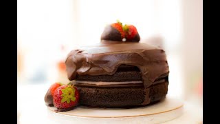 Vegan Chocolate Cake by Leonors Sweet Creations [upl. by Gnaoh268]