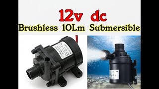 Mini submersible water pump 12v dc [upl. by Homerus218]