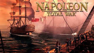 Napoleon Total War  Una INCREÍBLE Batalla Naval  España vs Inglaterra [upl. by Burck]