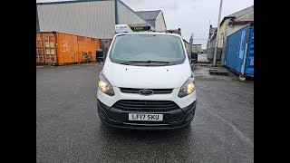 2017 FORD TRANSIT CUSTOM 20 TDCi 105ps Low Roof Van LF17SKU [upl. by Gnot]