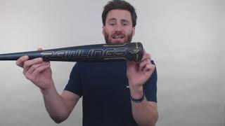 Review Rawlings Velo ACP BBCOR Baseball Bat BB1V3 [upl. by Novoj]