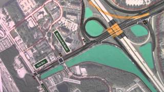 I 95 JTB Interchange Improvements 150603 AVCHD [upl. by Demmer279]