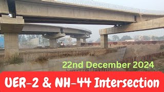 UER2 amp NH44 Intersection  UER2 Narela Intersection  First Two Kilometers of UER2 uer2 [upl. by Corneille]