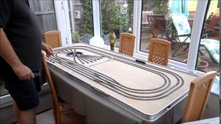 Fleischmann N Gauge Folding Layout [upl. by Amery]