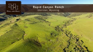 Wyoming Ranch For Sale  Rapid Canyon Ranch [upl. by Perr836]