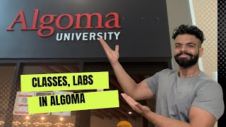 Classes in Algoma University  Downtown Brampton tour  algomauniversity [upl. by Vernier110]