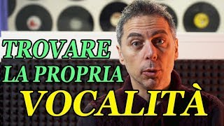 Qual è la nostra VERA VOCE Come riuscire a cantare con la propria vocalità [upl. by Thurlough]