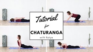 How To Do Chaturanga To Upward Dog  Beginners [upl. by Cullen]