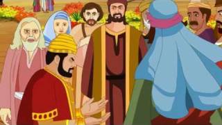 Bible stories for kids  Zacchaeus  Jesus Cartoon Animation in English [upl. by Hgielac]