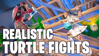 FORTNITE Realistic Turtle Fights 🎋Martoz  MAP CODE 446182487091 [upl. by Fleta]