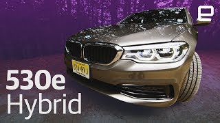 2018 BMW 530e Hybrid review [upl. by Anaihk]