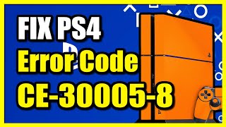 How To Fix PS4 Error CE300058 Cannot Start The Application [upl. by Yahsat]