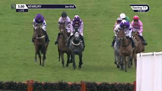 2018 Betway Challow Novies Hurdle  Racing TV [upl. by Kaz]